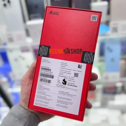 Смартфон OnePlus 12R 16/256GB Global (CPH2609 + блок питания)