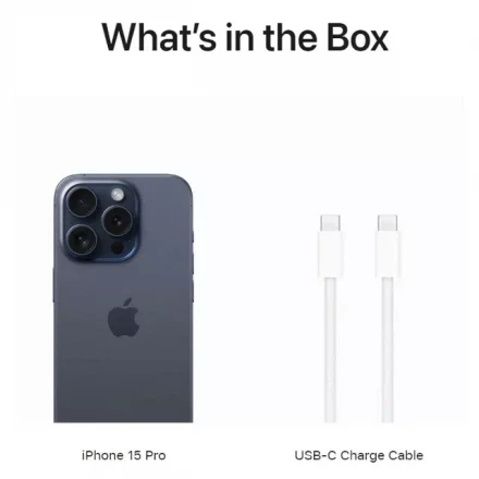 Смартфон Apple iPhone 15 Pro Max 256GB Dual SIM (новый, не актив)