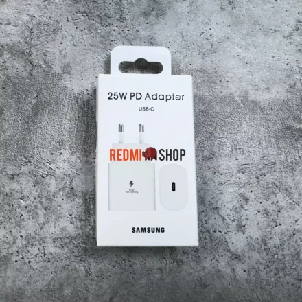 Адаптер питания для Samsung 25W PD Adapter USB-C White
