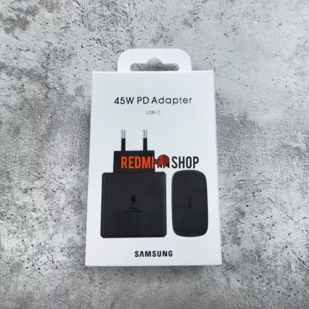 Адаптер питания для Samsung 45W PD Adapter USB-C Black