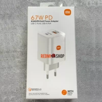 Зарядное устройство Xiaomi 67W GaN Charger 2C1A USB Зарядное устройство Xiaomi 67W GaN Charger 2C1A USB