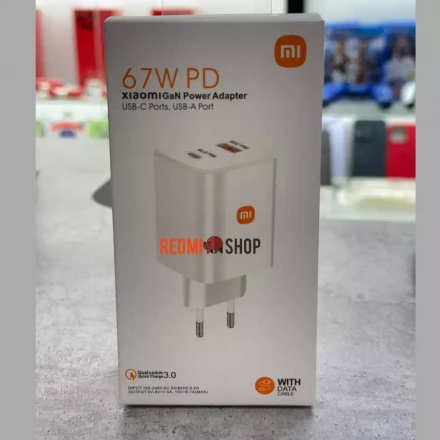 Зарядное устройство Xiaomi 67W GaN Charger 2C1A USB